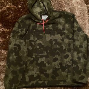 Champion Green Hoodie Size Large
